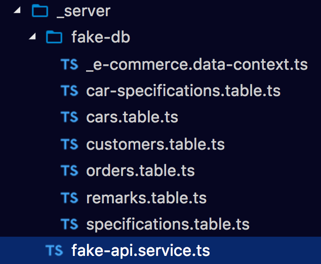 eCommerce server